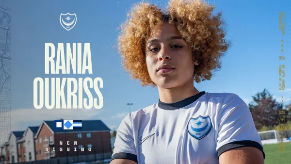 Pompey Women Sign Rania Oukriss