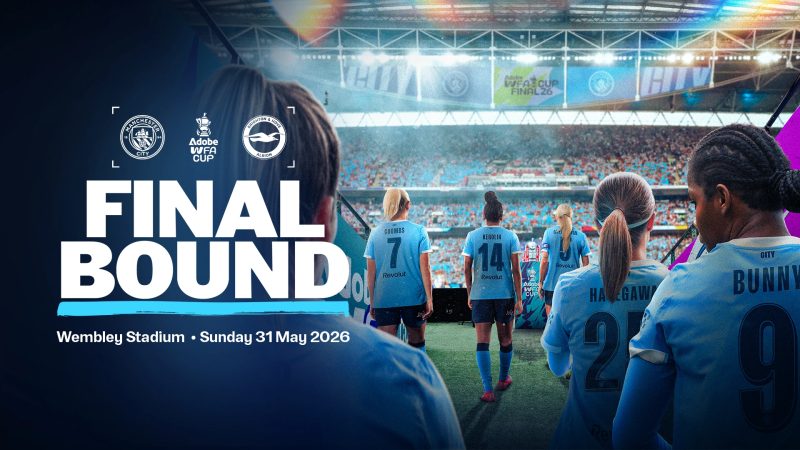 City to face Brighton in FA Cup final