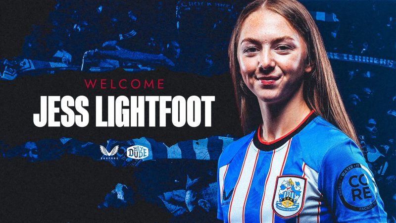 SIGNING: JESS LIGHTFOOT JOINS TOWN