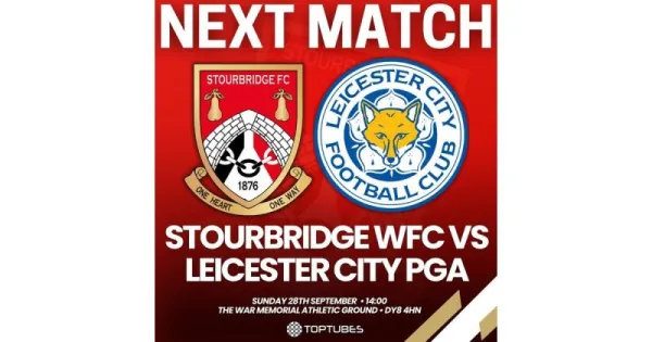 This Sunday! League Cup Group action- Stourbridge FC Women v Leicester City Academy