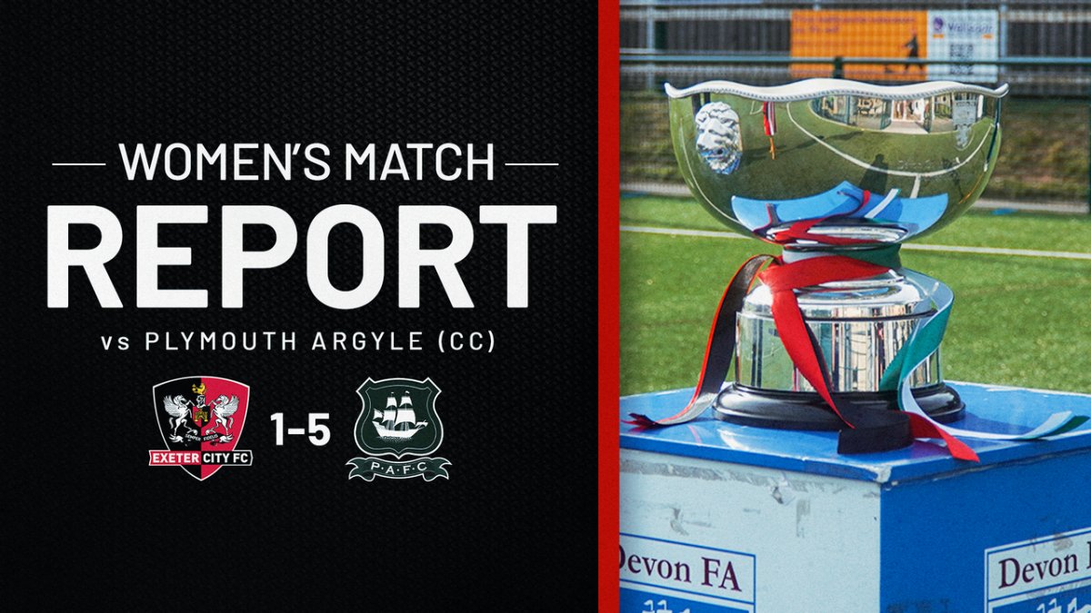 Women's Match Report: Exeter City 1 Plymouth Argyle 5