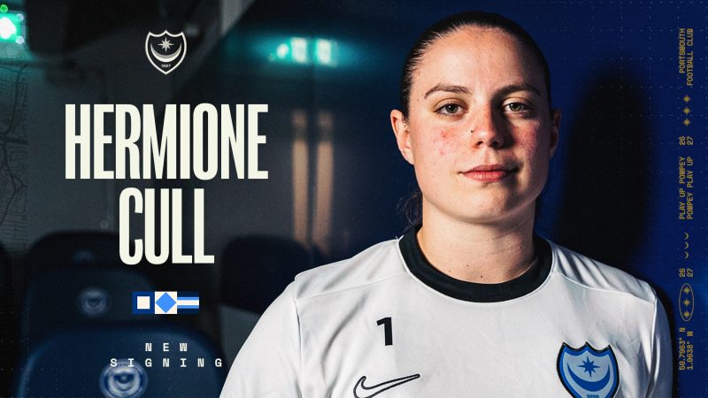 Hermione Cull Joins Pompey