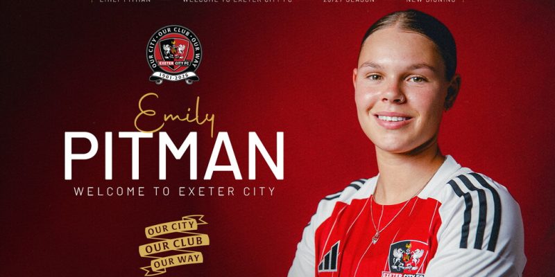 Emily Pitman signs for City Women! | Exeter City F.C.