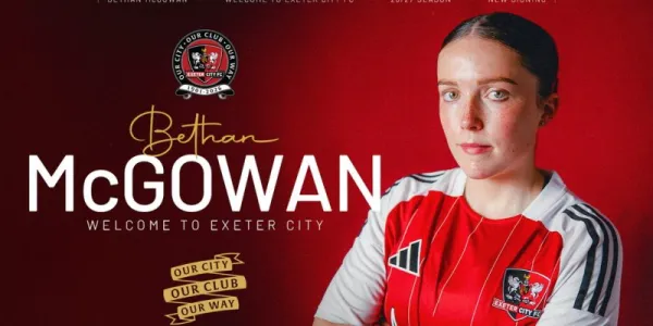 Bethan McGowan is a Grecian! | Exeter City F.C.