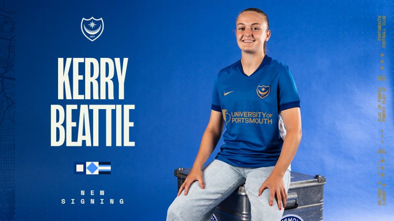 Kerry Beattie Signs For Pompey