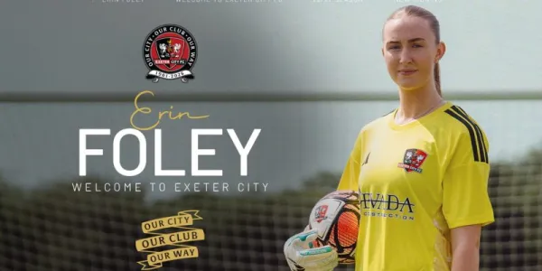Erin Foley is a Grecian! | Exeter City F.C.