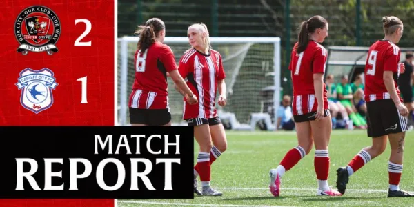 Women's Match Report: Exeter City 2 Cardiff City 1 | Exeter City F.C.