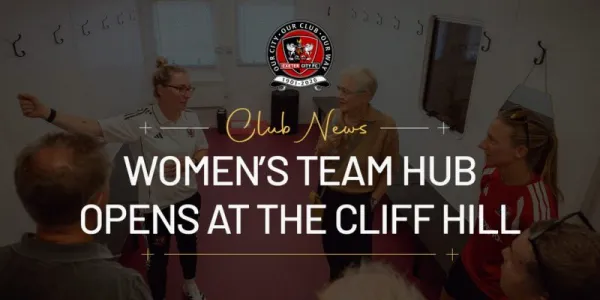 Women's Team Hub Opens at the Cliff | Exeter City F.C.
