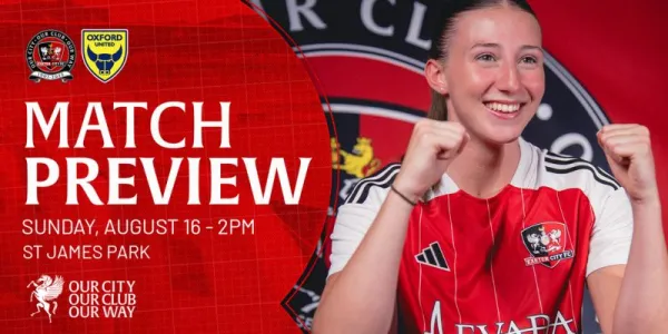 Women's Match Preview: Oxford United (H) | Exeter City F.C.