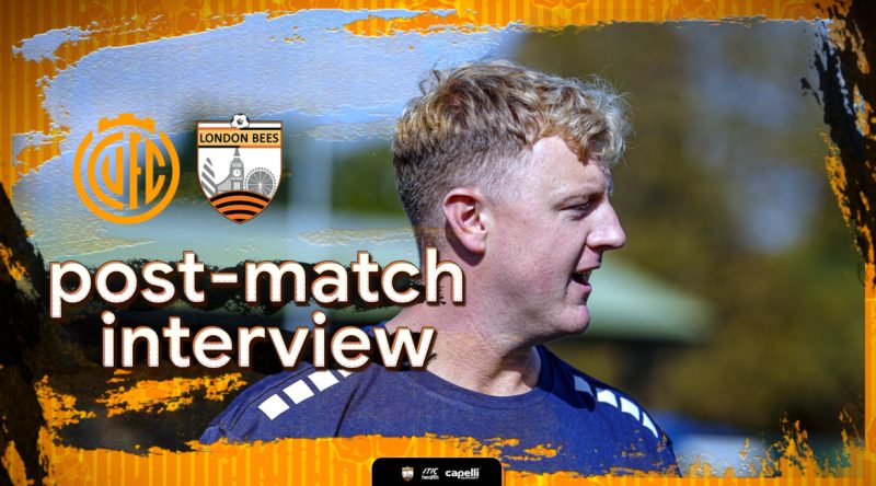 DAN MCKIMM POST-MATCH | CAMBRIDGE UNITED