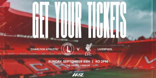 Get your tickets for Liverpool (h) | Charlton Athletic Football Club