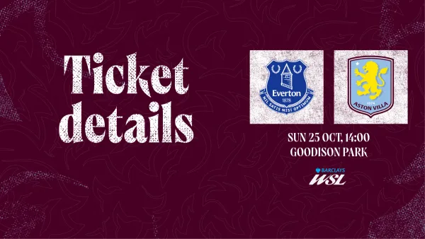 Everton Women ticket details