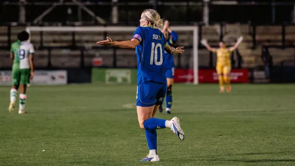 Report: A Dorey hat trick seals the win